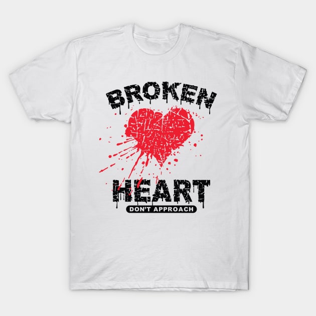 broken heart T-Shirt by nedal